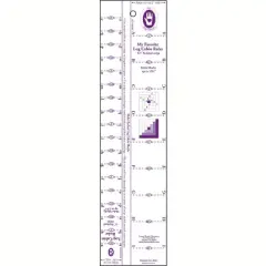 Marti Michell Log Cabin Ruler-3/4" To 1-1/2" Strips