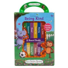 My Little Library: Being Kind (12 Board Books) - by  Little Grasshopper Books & Publications International Ltd (Hardcover)