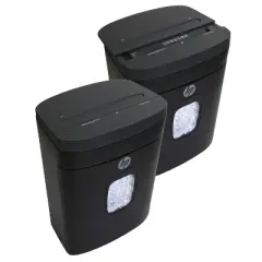 HP Inc. HP-MC125 12-Sheet Microcut Shredder in Gray