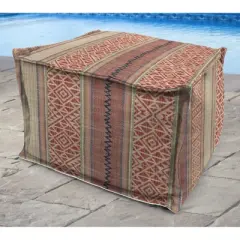 Outdoor Pouf Ottoman - Jordan Manufacturing