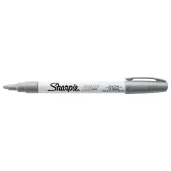 Sharpie Permanent Paint Marker Fine Point Silver 35545