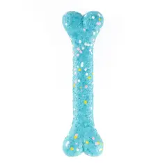 ZippyPaws AirTuff Lightweight Durable Bouncy Dog Toy for Outdoor Play - Bone