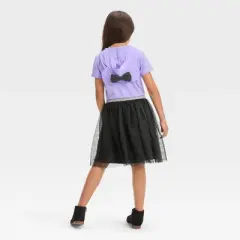 Girls' Minnie Mouse Halloween Dress - Purple