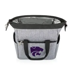 NCAA Kansas State Wildcats On The Go Lunch Cooler - Gray