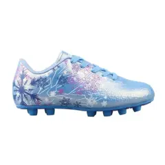 Vizari Frost 3 Firm Ground Kids Soccer Cleats | Frost Themed Synthetic Upper| Durable Two-Color Outsole| Outdoor Firm Ground Soccer Shoes| Perfect for Girls and Boys