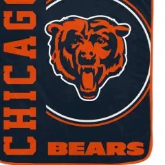 NFL Chicago Bears Keep It Simple Ultra Soft Blanket
