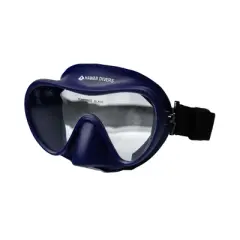 Hawaii Divers Deep Sea Adult Snorkel Mask &ndash; Purple/Black