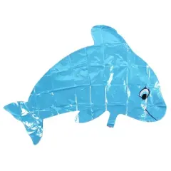 Unique Bargains Foil Dolphin Shape Balloon Wedding Party Anniversary Celebration Decor Blue 39"