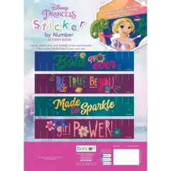 Disney Princess Sticker - by Number Activity Book
