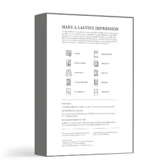 Southworth 100% Cotton Business Paper White 20 lbs. Wove 8-1/2 x 11 500/Box 13C