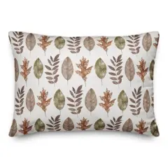 Creative Products Fall Leaf Pattern 20 x 14 Indoor / Outdoor Pillow