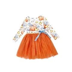 Girls Happy Harvest Tutu Dress - Mia Belle Girls