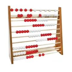 SI Manufacturing 100-Bead Rekenrek Teacher's Demonstration, Color Change, 10 Bars