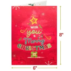 Paper Love Merry Christmas Pop Up Card