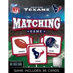 MasterPieces Officially Licensed NFL Houston Texans Matching Game for Kids and Families