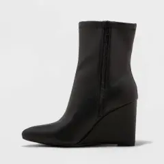 Women's Jocelyn Wedge Stretch Dress Boots - A New Day&trade;