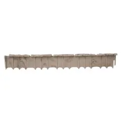 Suncast Quick Edge Resin Material 35 Inch Single Strip Lawn Edging (6 Pack)