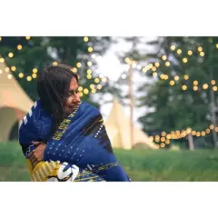 NBA Golden State Warriors 50"x60" Game Tech Ultra Soft Blanket
