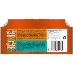 IAMS Perfect Portions Healthy Adult Pate Tuna, Chicken and Salmon Flavor Wet Cat Food