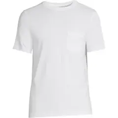 Lands' End Men's Short Sleeve Comfort First Mesh Pocket Tee