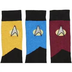 Star Trek The Next Generation Uniform Adult Crew Socks