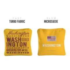 Skip's Garage | Gameday Washington Football Synergy Pro Cornhole Bags (Set of 4)