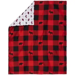Sammy & Lou Crib Bedding Set - Buffalo Check - 3pc