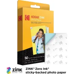 Kodak 2x3 Premium Zink Paper Starter Kit with Photo Album
