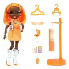 Rainbow High Michelle - Orange Fashion Doll