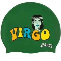 Sporti Groovy Zodiac Virgo Silicone Swim Cap