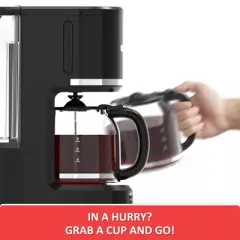 GreenEver 12-Cup Programmable Coffee Maker Removable Water Reservoir Drip Coffee Maker