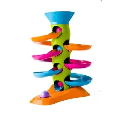 Fat Brain Toys RollAgain Tower Ball Toy
