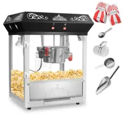 Olde Midway Vintage-Style 6 oz Tabletop Popcorn Popper Machine Maker