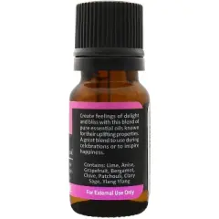Plantlife Joy Aromatherapy Essential Oil Blend &ndash; 100% Pure, Therapeutic Grade, No Additives or Fillers, Made in California, 10 ml