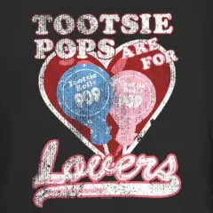 Junior's Tootsie Pop Vintage Pops Are For Lovers T-Shirt