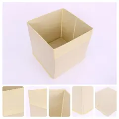 REGALWOVEN Fabric Reinforced Storage Bin for Organizing Clothes Books 2 Pcs
