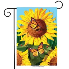 Briarwood Lane Garden Flag 12x18 For Outdoor Sunflower Field Summer For Summer Garden Flag Flags For Outside
