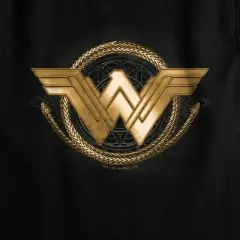 Women's Wonder Woman Movie Lasso Logo Sleeveless Crop Top Tank