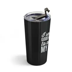 EnvyArt Reason Act My Age Travel Mug 20 oz Stainless Steel Travel Mug - Deny Designs