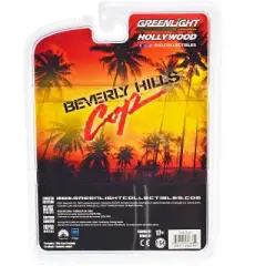 1970 Chevrolet Nova Blue Met. w/White Top (Unrestored) "Beverly Hills Cop" (1984) Movie 1/64 Diecast Car by Greenlight