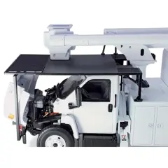 GMC C7500 Tree Trimming Truck White "Altec" 1/34 Diecast Model by First Gear