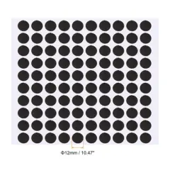 Unique Bargains Self-Adhesive Pool Table Marker Dots for Billiards Practice 3 Sheet/300Pcs