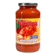 Valentino's 24 oz Traditional Italian Pasta Sauce - Pack of 2