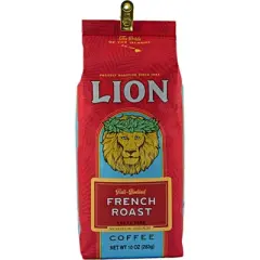 Lion French Roast Medium Roast Whole Bean Coffee - 10oz