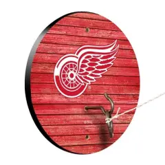 NHL Detroit Red Wings Hook & Ring Game Set