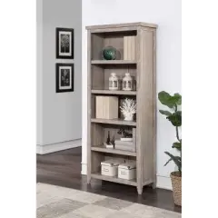 Windsor Farmhouse Open Wood Bookcase - Martin Furniture