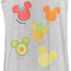Women's Mickey & Friends Fruit Silhouettes Racerback Tank Top