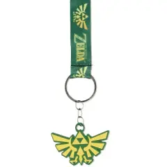 The Legend of Zelda Lanyard Wristlet Triforce Wrist Strap Lanyard For Keys and Wallets