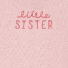 Carter's Just One You&reg;️ Baby 2pc Little Sister Top & Bottom Set