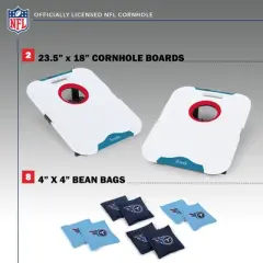 NFL Tennessee Titans All-Weather Travel Cornhole Set